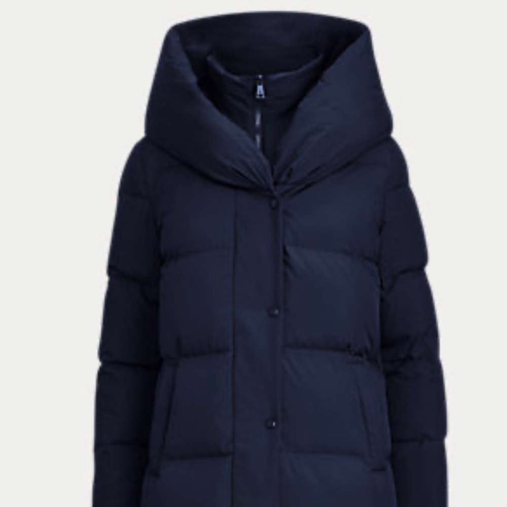 NEW LAUREN RALPH LAUREN Oversize-Collar Coat - Picture 2 of 14